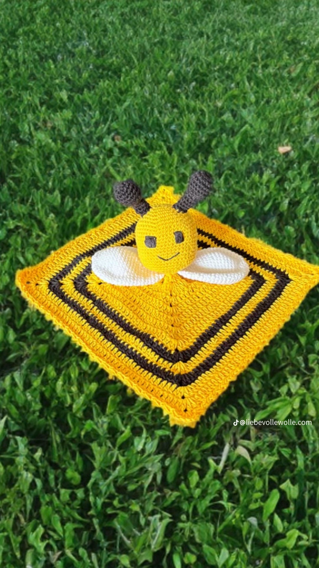 Schmusetuch „Bienchen"